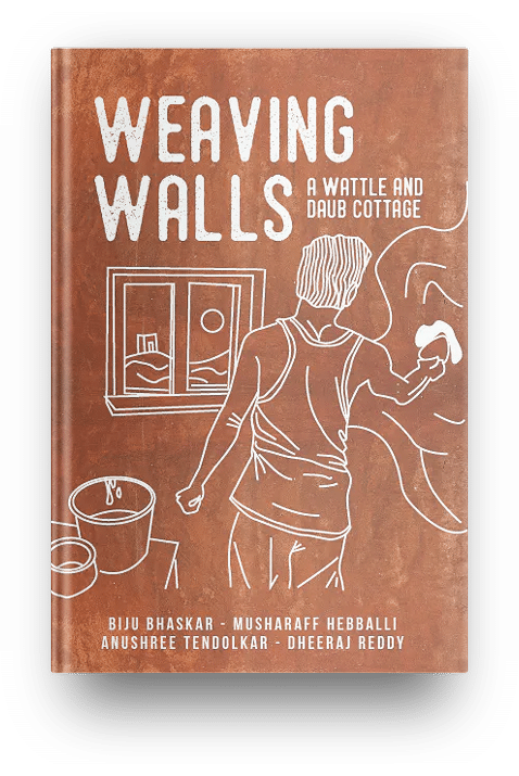 Weaving wall natural building book india 7