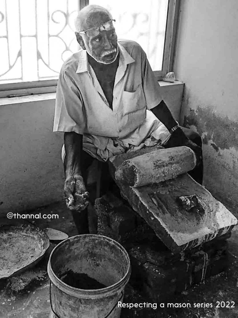 Interview 82 years old Tamil Nadu stapathi Master artisian Nataraja Pillai ayya