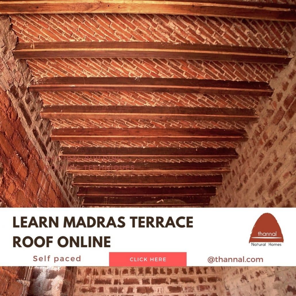 Madras Terrace Roofing methods online course for Natural Buildings